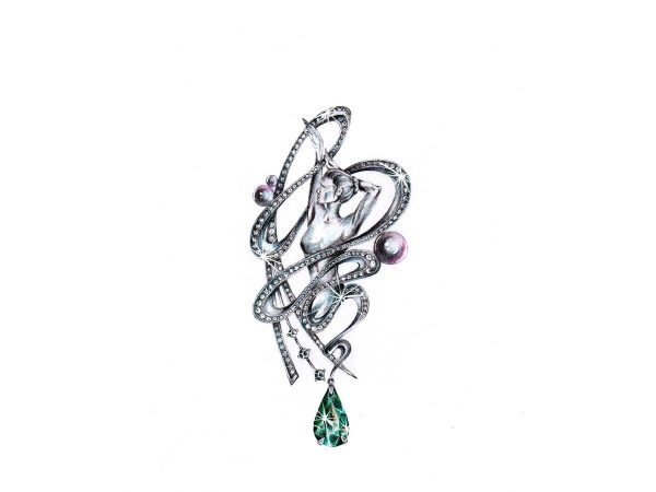 Amethyst Twirl Ring - Image 3